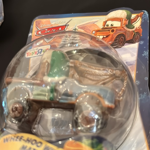Disney/Pixar decked out Doc Hudson AND whee-hoo Winter Mater toys R Us cars (mlb - Picture 7 of 16
